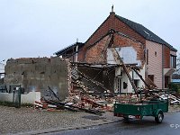 Afbraak woning Oude Watertorenstraat